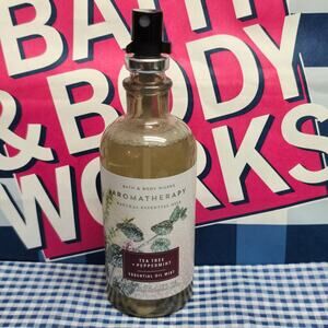 BBW Tea Tree + Peppermint Aromatherapy Essential Oil Body Mist Vitamin E & Aloe